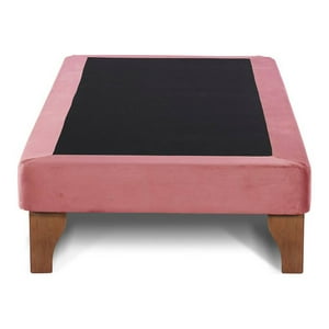 Dulces Sueños - Base De Cama Europea 1.5 Plaza Palo Rosa 105X190Cm