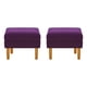 thumbnail image 1 of Set Pouf Sky 1c Felpa 04 Morado, 1 of 4