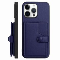Foxdock Funda Para Iphone 16 Pro Max Con Bloqueo Rfid - Diseño Elegante Con Cierre De Botón