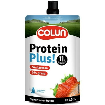 Yoghurt Protein Plus Sabor Frutilla Doypack 150 Gr Colun