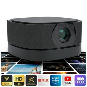 Proyector Portatil Inalámbrico Smart Lumix 9000Lm Bt Levo
