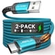 thumbnail image 1 of Cable Usb C De 10 Pies [paquete De 2] Carga Rápida Usb A A Usb C 3 1 A, 1 of 7