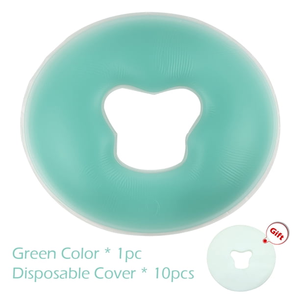 Soft Lay Face Pillow SPA Body Massage Silicone Relax Cradle Cushion Bolsters Paddle Beauty Care Non-slip Comfortable Gel Pad