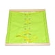 thumbnail image 3 of Montessori Relling Rack Herramienta De Entrenamiento De Juguetes Aprendizaje Educativo Para Ni?os Peque?os Zapatos Verdes Encaje, 3 of 5