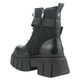 thumbnail image 4 of Botin Chalada Mujer Bresh-3 Negro Plataforma, 4 of 7
