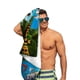 thumbnail image 5 of Vida Salvaje Toalla de playa de secado rápido con diseño temático, regalo para mujeres y niñas, ideal para cumpleaños, fans, amantes de la música, uso en la playa o al aire libre, 78 × 160 cm, 5 of 6