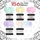 thumbnail image 2 of Kit de arco de globos Archloon 156 piezas pastel con 18 12 10 5 pulgadas, 2 of 5