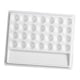 thumbnail image 3 of Paleta De Pintura Blanca De 28 Wells Art Supplies Para Artistas Profesionales De La Pintura, Sin Tapa, 3 of 5
