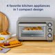 thumbnail image 3 of Horno de encimera con freidora Oster Compact de acero inoxidable, 3 of 6