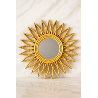 Decostilo - Espejo Redondo Sol Moderno 50X50X2.5Cm