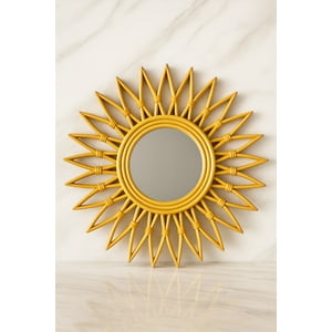 Decostilo - Espejo Redondo Sol Moderno 50X50X2.5Cm