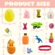 thumbnail image 5 of Huevos de Pascua precargados JOYIN, 200 unidades, con juguetes y pegatinas, 5 of 8
