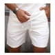 thumbnail image 2 of Short Hombre Bermuda Tipo Lino Tendencia Urbana Liso 0266, 2 of 3