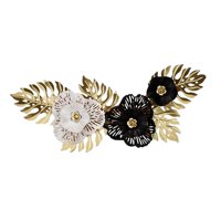 Bothyi - Arte De Pared De Metal De Estilo Nórdico De Lujo Para El Hogar Ornamento Hotel Regalo Negro Blanco