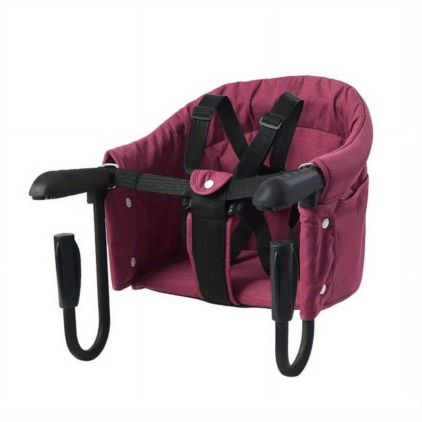 Hook On Baby High Chair, Clip On High Chair For Babies And Toddlers, Removable Babies High Chair That Attaches To Table, Foldable Baby Feeding Seat For Home And Travel Dining Table