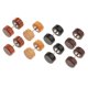 thumbnail image 2 of 4 Pares De Pendientes De Madera De Doble Cara Para Hombres Y Mujeres, Joyería Para El Cuerpo, Perno Prisionero Con Barra, 2 of 5