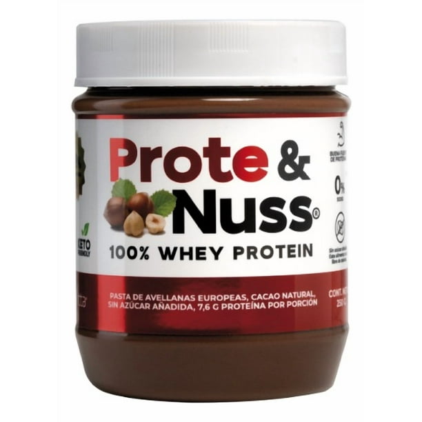 Prote & Nuss Crema Untable 250 Grs. - Nutella + Proteína
