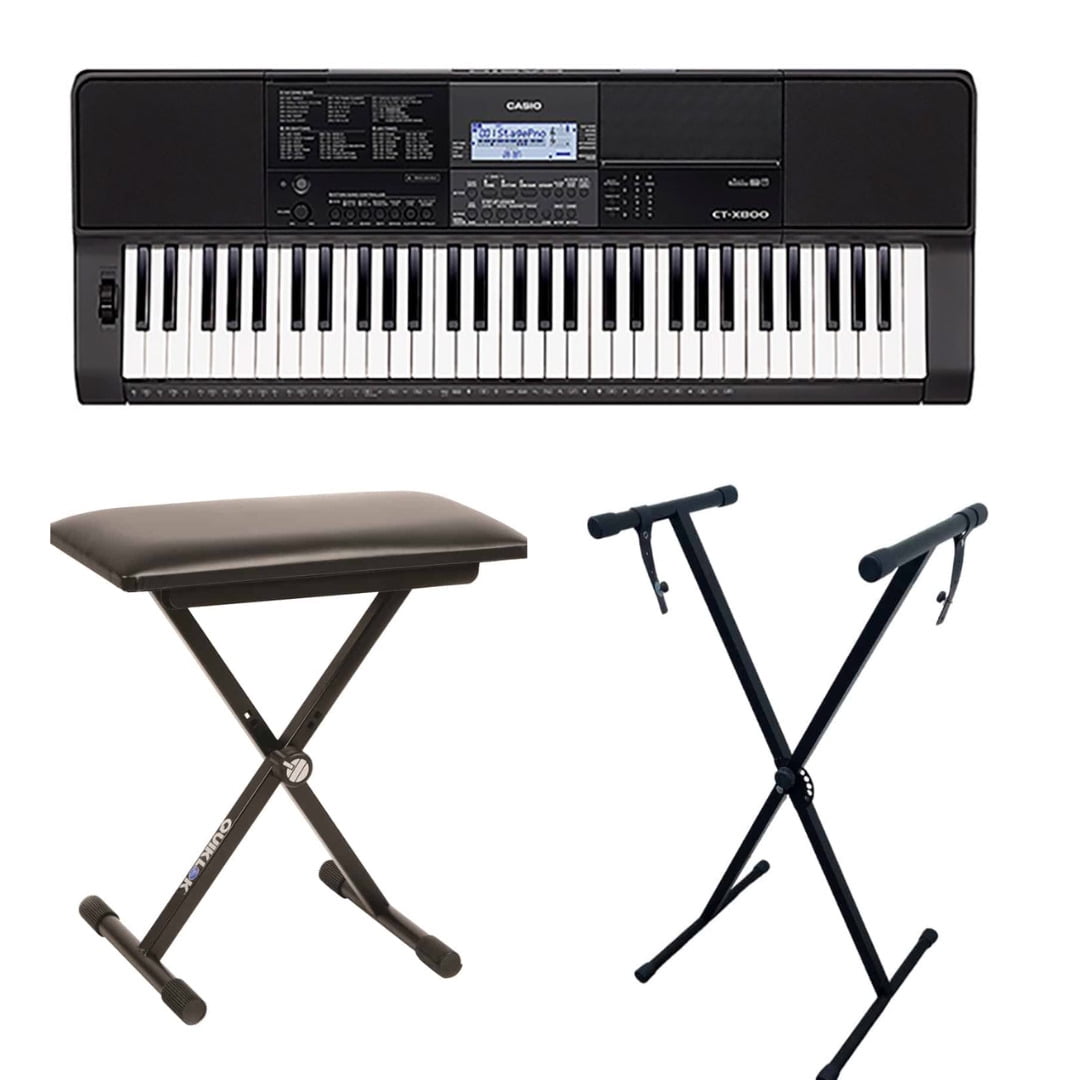 Pack Teclado Casio Ct-x800 + Atril + Sillin