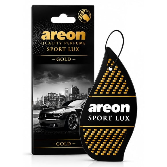 Ambientador AREON SL-Gold-12 Sport LUX, paquete de 12