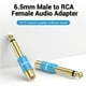 thumbnail image 3 of Adaptador de RCA a 6.5mm - Vention, 3 of 3