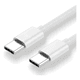 thumbnail image 1 of Cable tipo c a c - USB c USBC - carga rápida 60w Blanco, 1 of 2