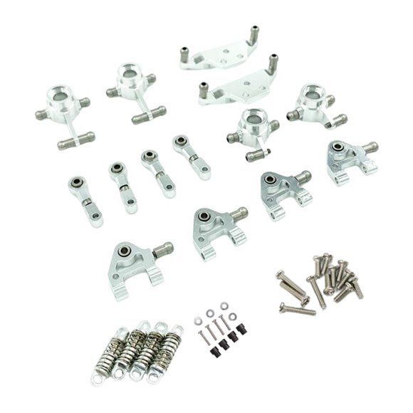 RC Upgrade Metal Kit Completo Para WLtoys P939 K979 K989 K999 Accesorios De Bricolaje Plata