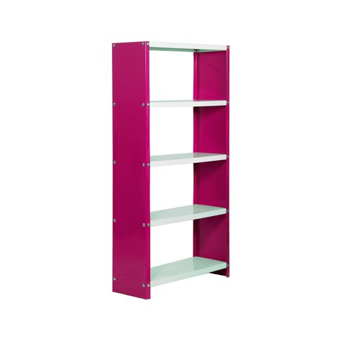 Simonrack - Estantería Habitat Plus 5/300 Rosa/Blanco