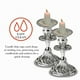 thumbnail image 2 of Portavelas Desechable de Papel de Aluminio OHR CANDLES Extra Heavy, 2 of 2