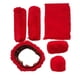 thumbnail image 1 of Juego De 6 Fundas Genéricas De Felpa Para Volante De Coche, Cómodas Almohadillas Para Reposabrazos De Invierno, 1 of 5