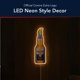 thumbnail image 2 of Letrero decorativo de pared con botella LED Corona Extra de American Art Decor, 2 of 6