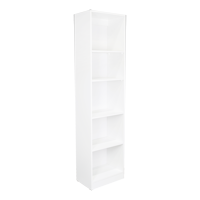 Fmfurniture - Estante Multipropósito Fm 4 Repisas Blanco