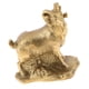 thumbnail image 1 of Latón Chino 12 Estatua De Animales Escultura Ornamento Suerte Encanto Cabra, 1 of 5
