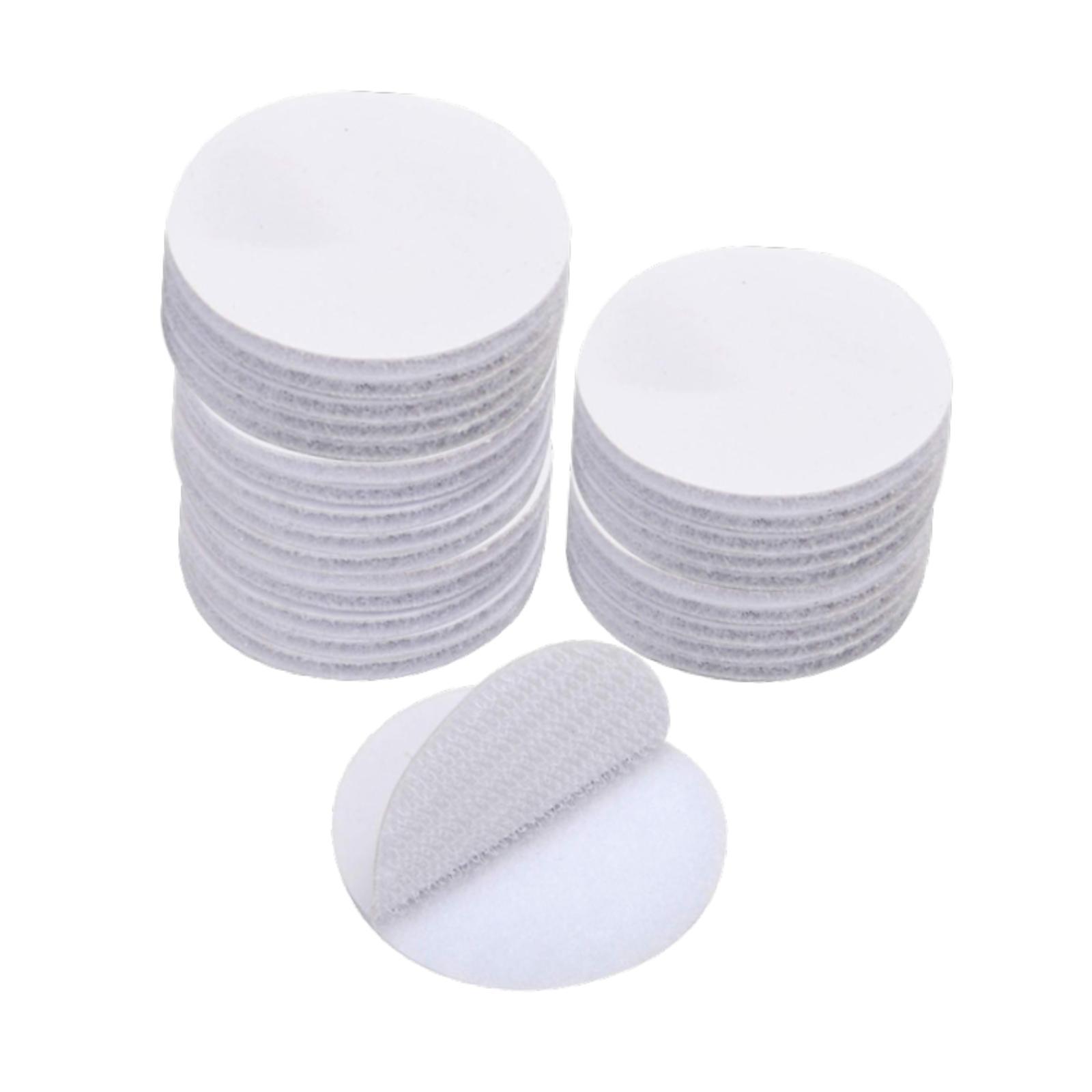 Bothyi - Cinta De Gancho Y Bucle Versátil Para Proyectos De Bricolaje Uso Interior Y Exterior Alfombras 5 Cm Redonda 26 Piezas