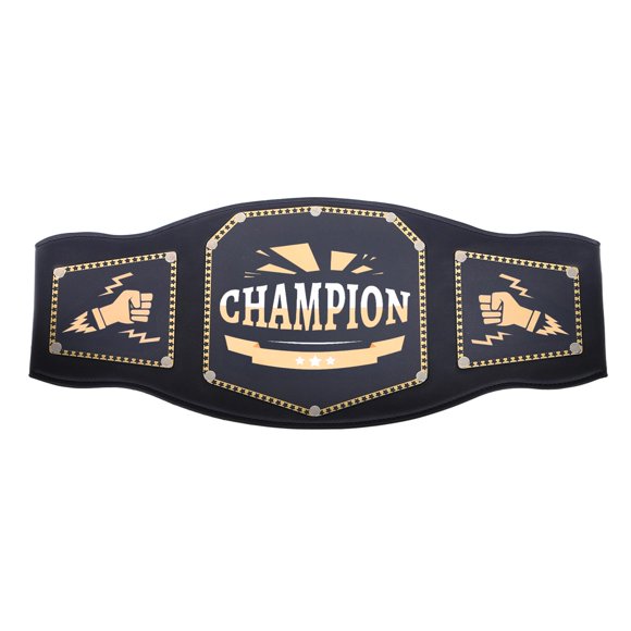 Cinturón de campeonato Gxiietem 120 cm de cuero para lucha y boxeo