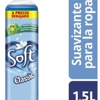 Suavizante Líquido Classic Botella 1,5 L Soft