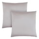 thumbnail image 1 of Almohada Monarch Specialties 9337 cuadrada 18x18 gris satinado x2, 1 of 8