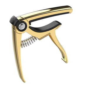 Bothyi - Capo De Guitarra Universal Guitar Capo Tuner Clip Para Bajo Mandolina Ukelele Dorado