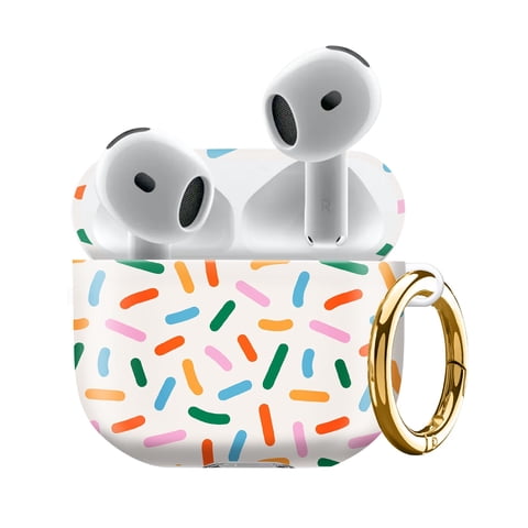 Funda Suave Para Airpod 4 Lienwex Con Llavero Colorido