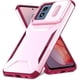 thumbnail image 1 of Funda Resistente para Motorola Moto G22 con Tapa Deslizante y Protección Militar Rosa, 1 of 6