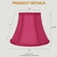 thumbnail image 2 of Pantalla Urbanest Softback Campana 13x23x18 cm Fucsia, 2 of 6