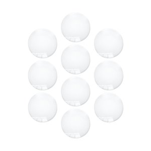 Magideal - 1 Paquete De Azulejos De Cúpula De Cabujones De Cristal Para La Fabricación De Joyas, Cabujones De Cristal Transparente, Regalo De Boda, Parte Trasera 25Mm 10 Piezas