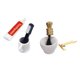 thumbnail image 1 of Taza Para Cepillo De Dientes Y Pasta De Dientes En Miniatura Para Casa De Mu?ecas, Cuenco Para Cepillo De Afeitar, Ba?o, 1:12, 1 of 3