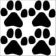 thumbnail image 1 of Sticker Patitas Patas Paw Dog Perro Mascota (4x), 1 of 3