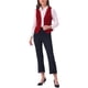 thumbnail image 2 of INSPIRE CHIC Chaleco de Traje de Terciopelo para Mujer Retro Sin Mangas Steampunk Blazer Chaleco Elegante L Rojo, 2 of 5
