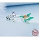 thumbnail image 2 of Anillo pajaro colibri ajustable plata 925, 2 of 3