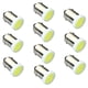 thumbnail image 3 of 10 Unids BA9S COB LED Dash Dash / Meter / Lection Light Side Wedge Bombillas Blanco, 3 of 5