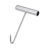 Magideal - Herramienta De Gancho Para Boca De Acceso Ganchos De Elevación Versátiles Tapas De Boca De Acceso Tapas De Desagüe Puertas Enrollables Gancho De Eleva 20 Centímetros