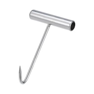 Magideal - Herramienta De Gancho Para Boca De Acceso Ganchos De Elevación Versátiles Tapas De Boca De Acceso Tapas De Desagüe Puertas Enrollables Gancho De Eleva 20 Centímetros