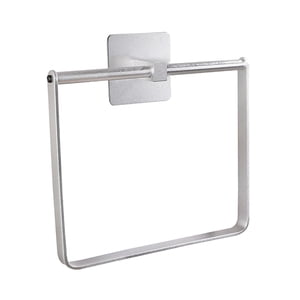 Bothyi - Toallero De Baño, Organizador De Almacenamiento, Toallero De Baño Para Pared, Baño, Hogar, Plateado