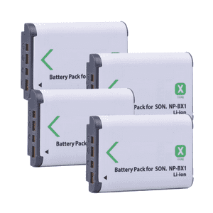 Genérico - 4 Baterías Np-Bx1 Sony Alternativa